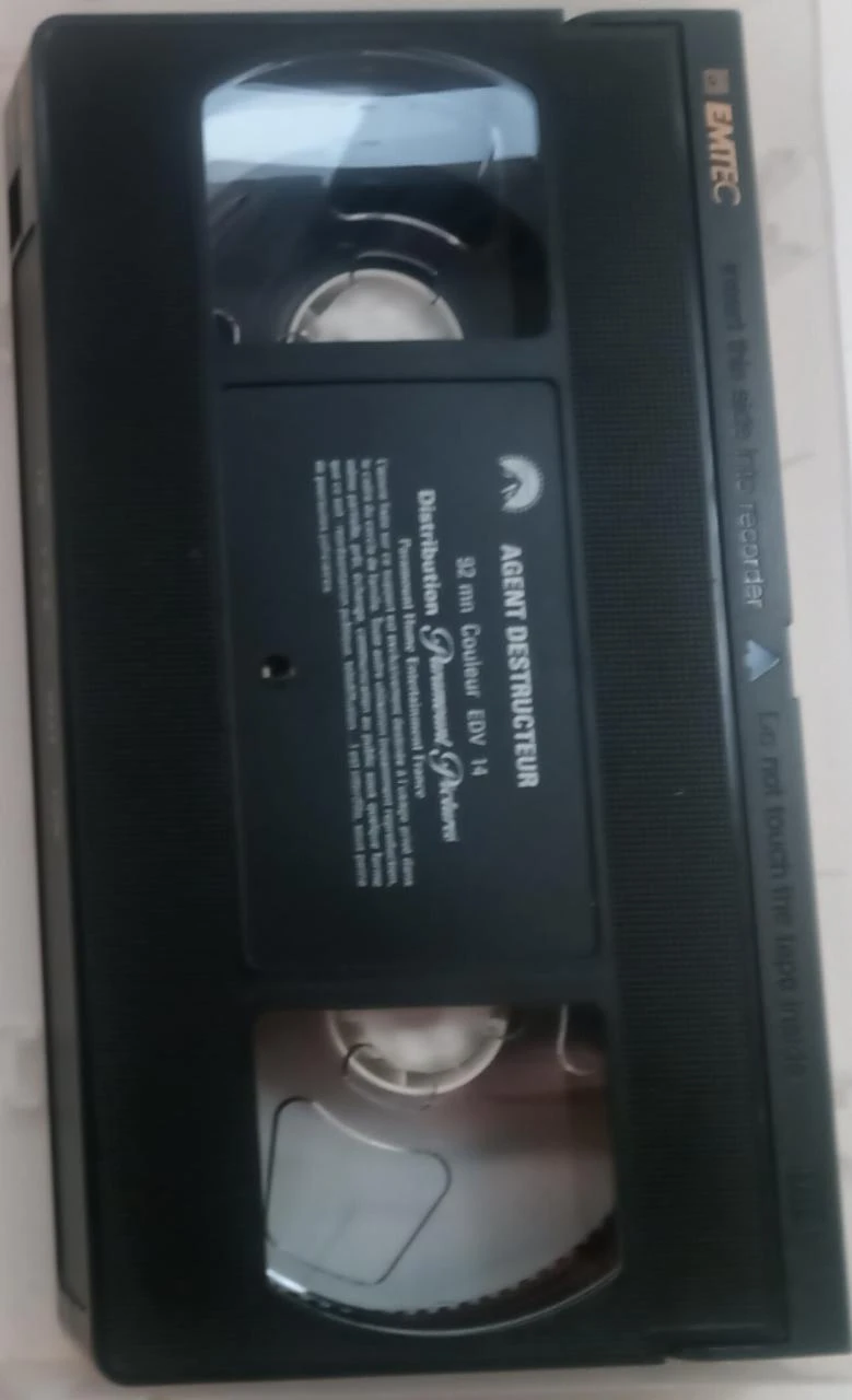 VHS Agente Destructor – Dolph Lundgren – casete de vídeo vintage – photo 3